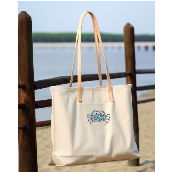 Silver Blue Rhinestone Crab Black Eyes Beach Brooch Pin - Picture 4 of 6